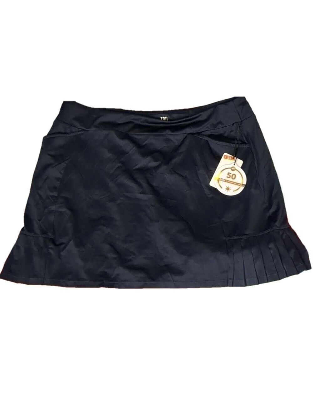 TAIL white label night skort side micropleats slant pocket size XL